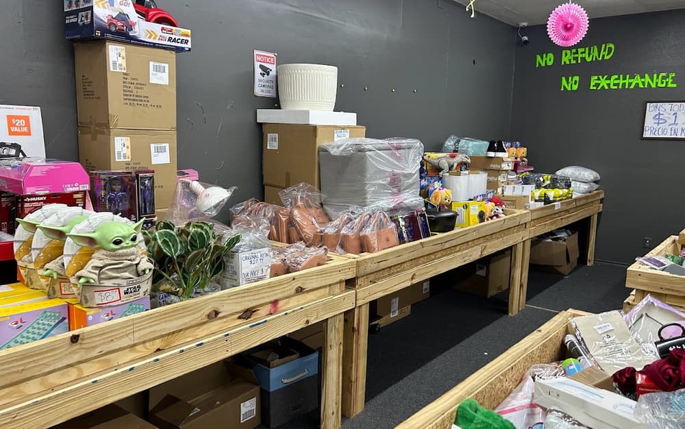 Crazy deals liquidation store storefront