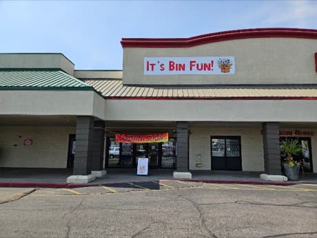 It's Bin Fun! in Pocatello, Idaho Amazon bin store
