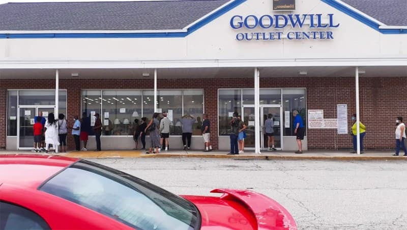 Goodwill Outlet Baltimore storefront