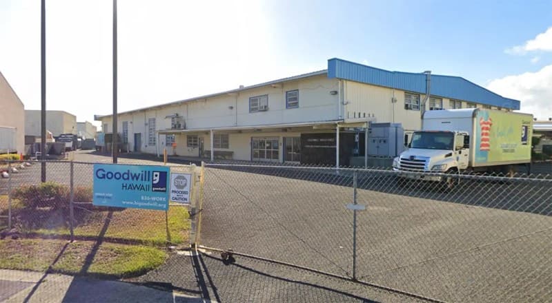 Goodwill Outlet Honolulu storefront