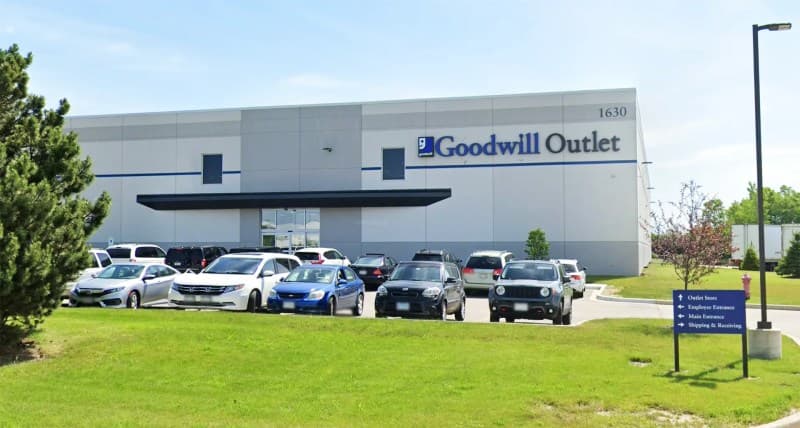 Goodwill Outlet Sturtevant storefront