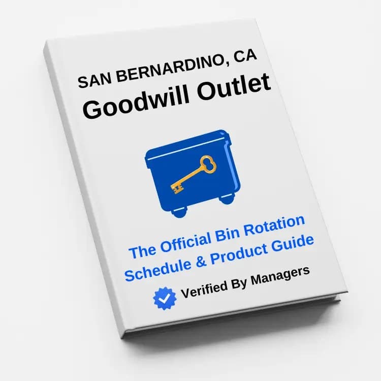 Goodwill Outlet San Bernardino rotation guide